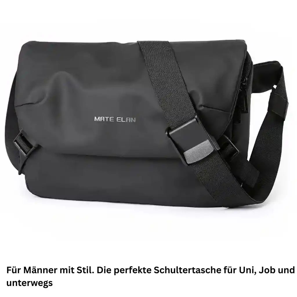 Herren Umhängetasche vielseitige Schultertasche für Studenten und Freizeit
