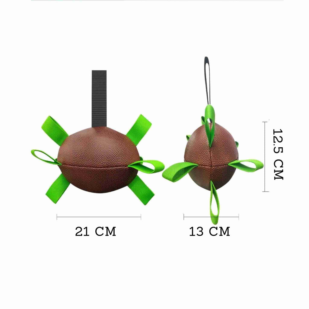 Hundespielzeug Interaktives Fußball, Trainingsball mit Pumpe für kleine Hunde und mittelgroße Rassen - Farbe: G 21 cm - 1 von wisheum.ch