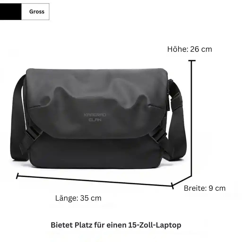 Herren Umhängetasche vielseitige Schultertasche für Studenten und Freizeit
