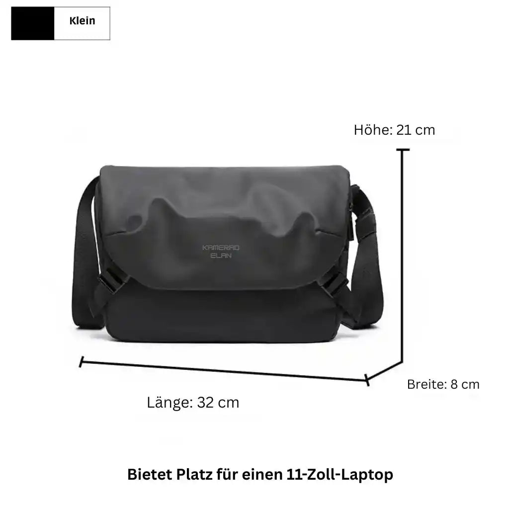 Herren Umhängetasche vielseitige Schultertasche für Studenten und Freizeit