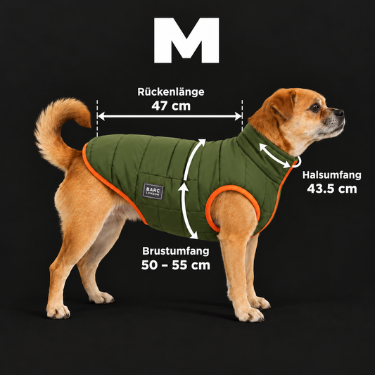 Warme wendbare Daunenjacke