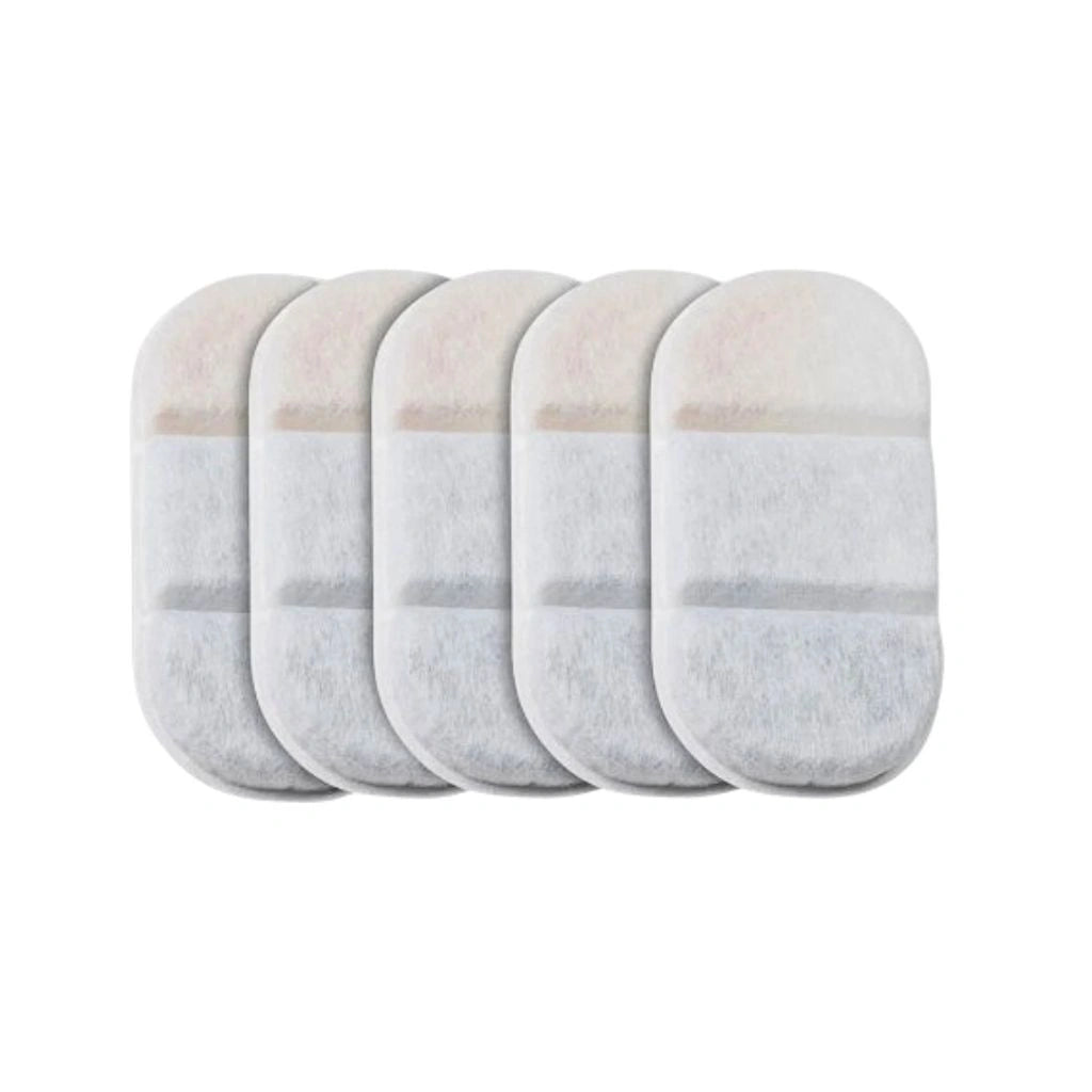 5 Hydr Ultra Clean Ersatzfilter aus Baumwolle Aktivkohle und Schwammfilter