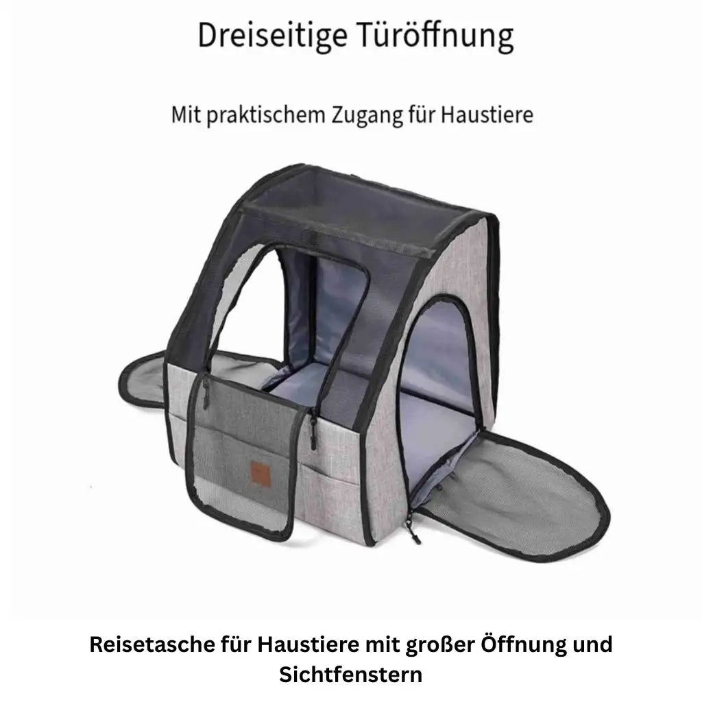 Hundetransportbox - Farbe: Grau / M 45 x 43 x 41 cm - 1 von wisheum.ch