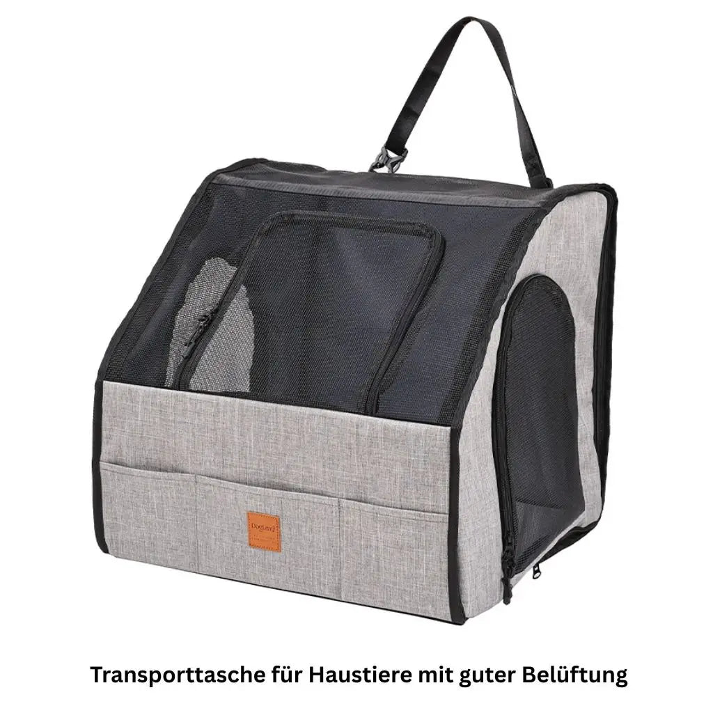 Hundetransportbox - Farbe: Grau / M 45 x 43 x 41 cm - 1 von wisheum.ch
