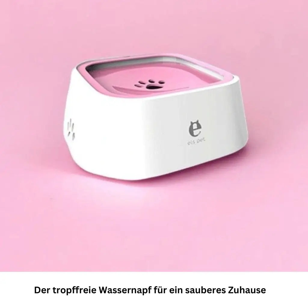Trinkschale für Hunde und Katzen - Farbe: Rosa - 1 von wisheum.ch