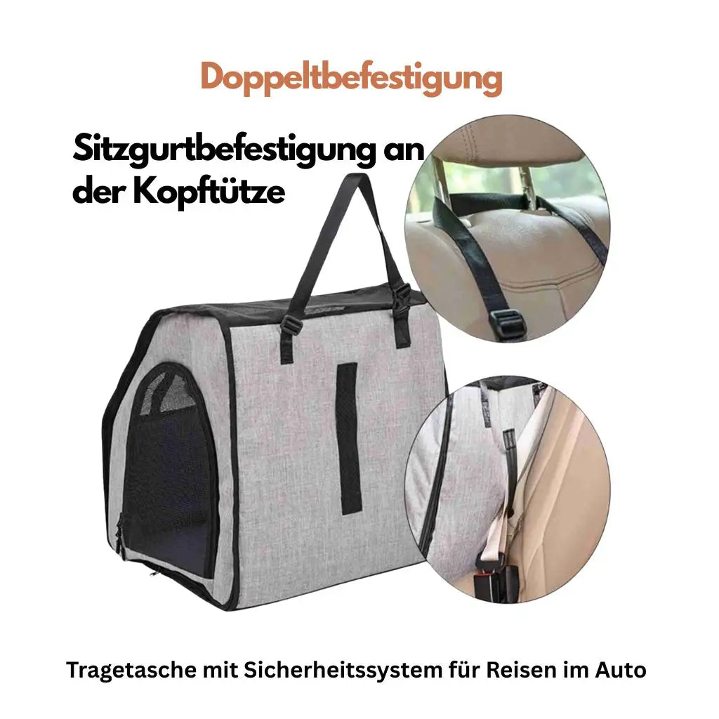 Hundetransportbox - Farbe: Grau / M 45 x 43 x 41 cm - 1 von wisheum.ch