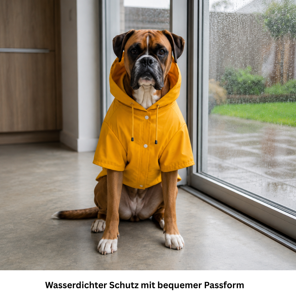 Stylischer wasserdichter Hundemantel