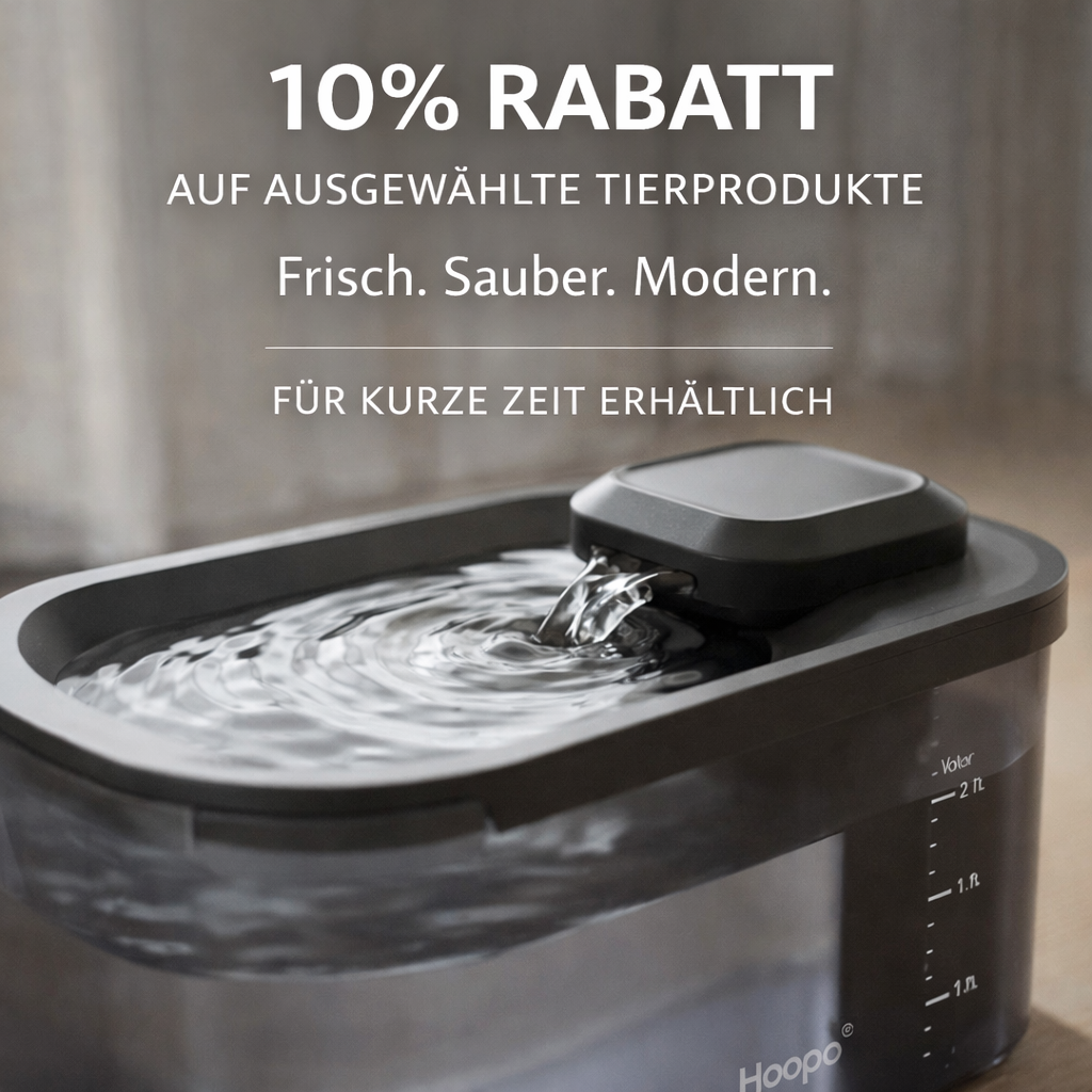 10 % Rabatt Trinkbrunnen