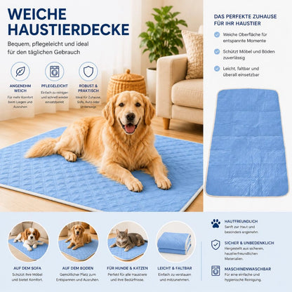 Kühlende Hundematte XL 80 × 120 cm