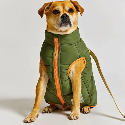 Warme wendbare Daunenjacke