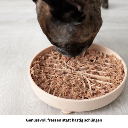 Anti Schling Napf Hund Slow Feeder 250ml Silikon
