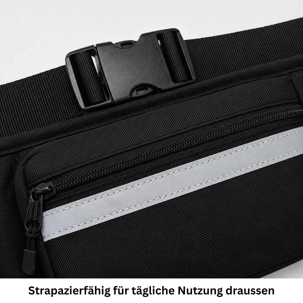 Hundebauchtasche mit Leckerlibeutel und Kotbeutelspender