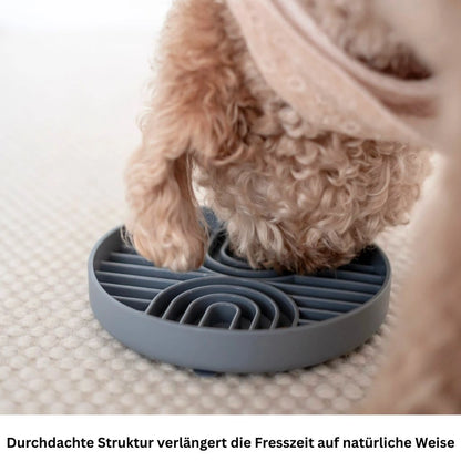 Anti Schling Napf Hund Slow Feeder 250ml Silikon