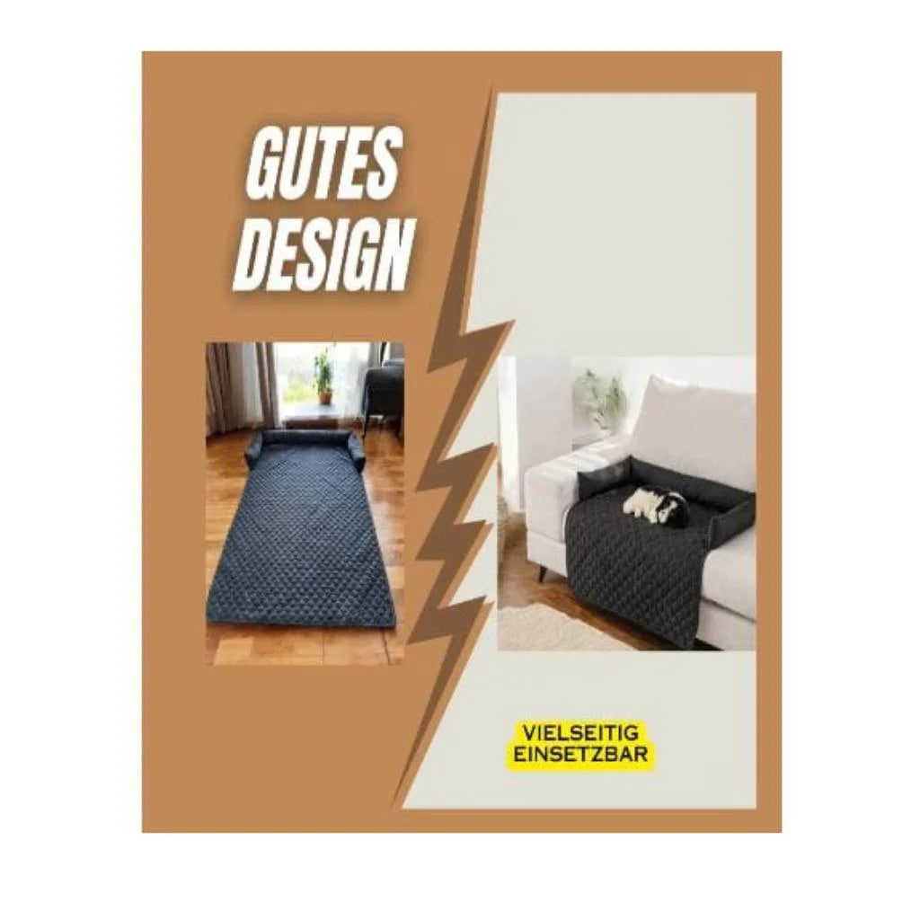 Stylisches Hundebett in modernem Design für Wohnräume.