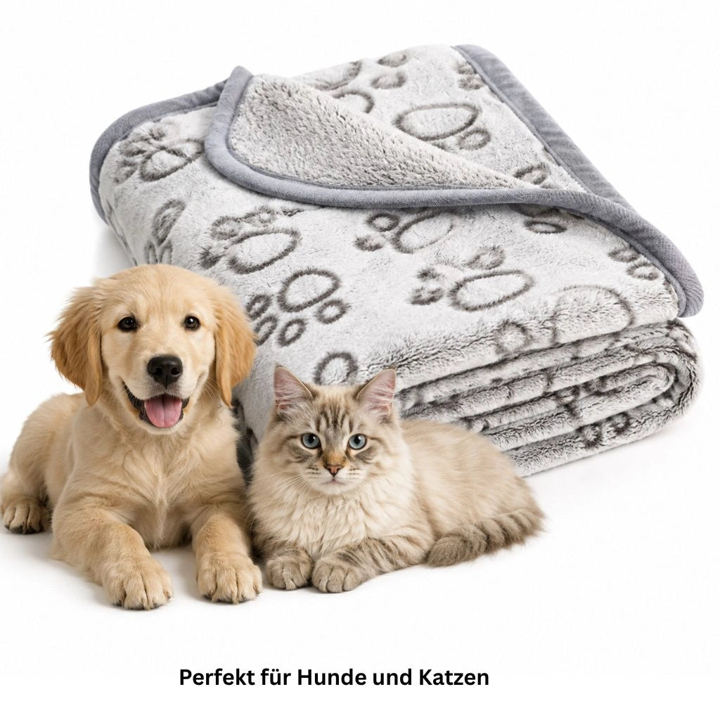 Weiche Hundedecke für Hunde & Katzen
