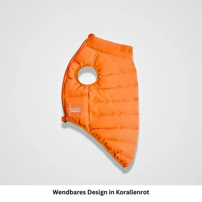 Warme wendbare Daunenjacke