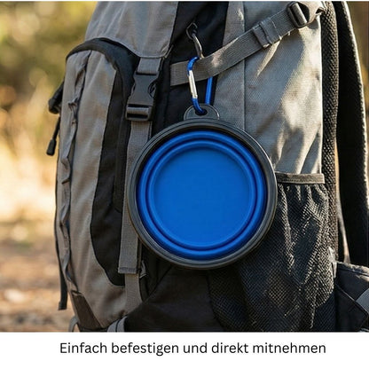 Faltbarer Silikon-Hundenapf
