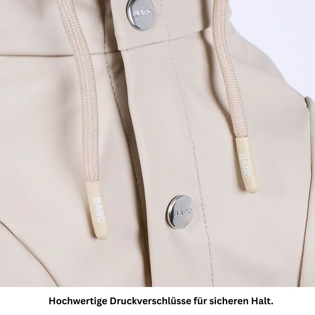 Stylischer wasserdichter Hundemantel