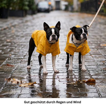 Stylischer wasserdichter Hundemantel