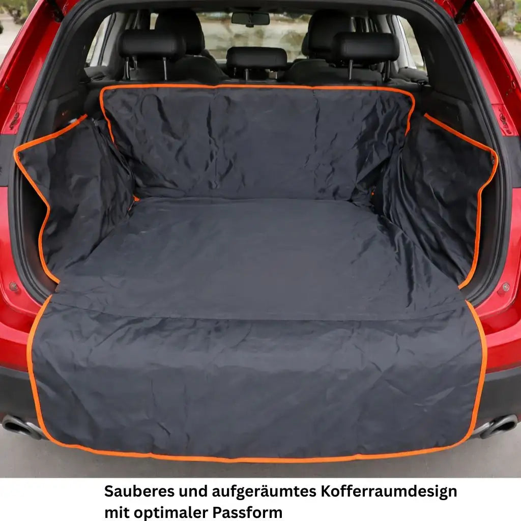 Sauberer Kofferraum beim Transport deines Hundes