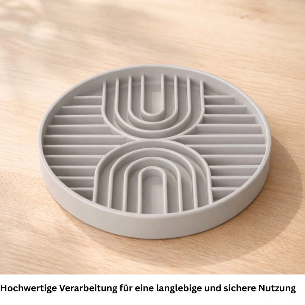 Anti Schling Napf Hund Slow Feeder 250ml Silikon