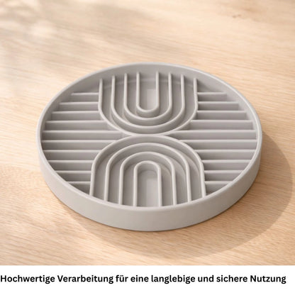 Anti Schling Napf Hund Slow Feeder 250ml Silikon