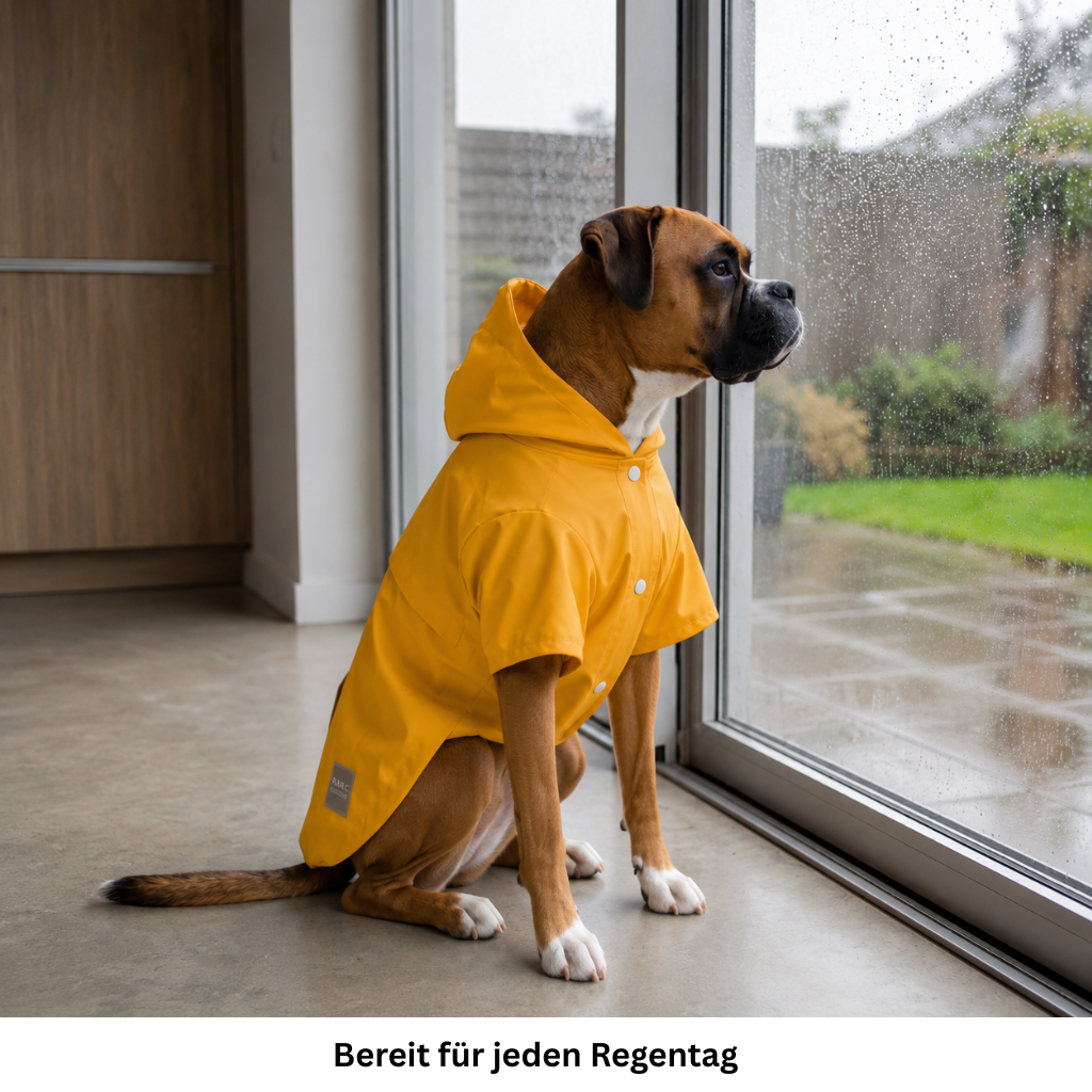 Stylischer wasserdichter Hundemantel