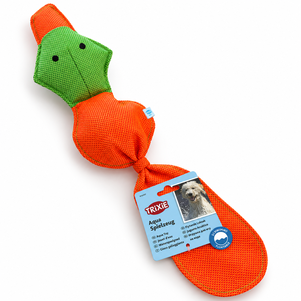 Trixie Schwimmente für Hunde mit Quietscher, 50 cm