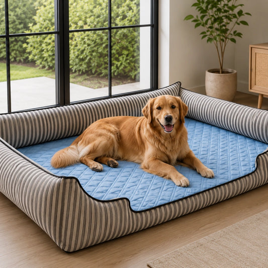 Kühlmatte XL für Hunde im Sommer 80 x 120 cm