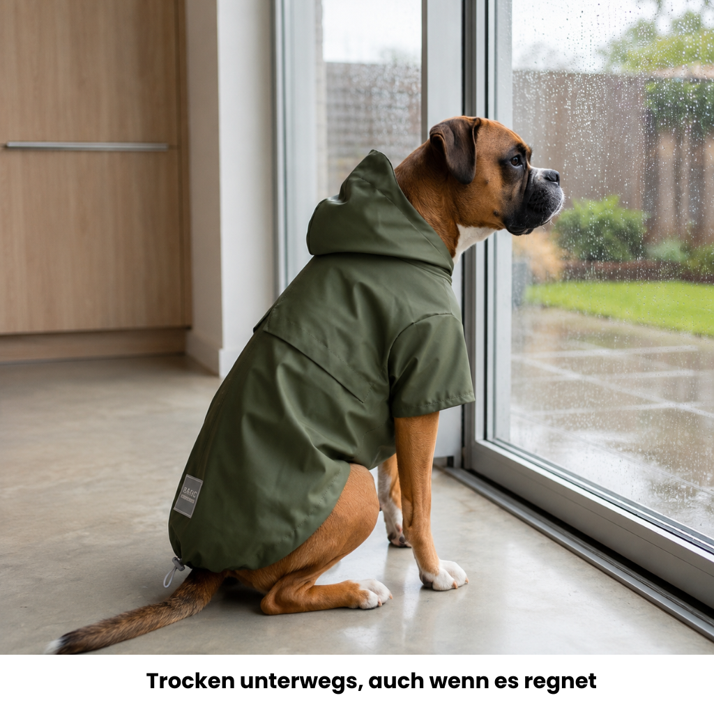 Stylischer wasserdichter Hundemantel