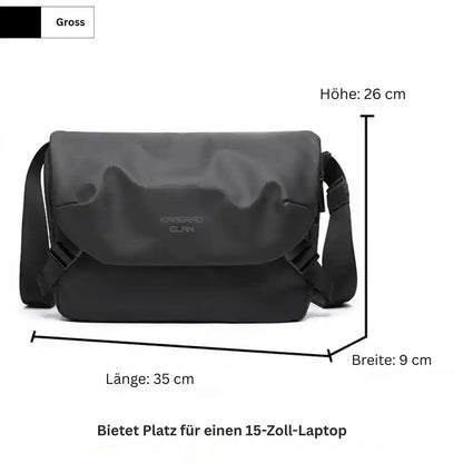 Herren Umhängetasche vielseitige Schultertasche für Studenten und Freizeit