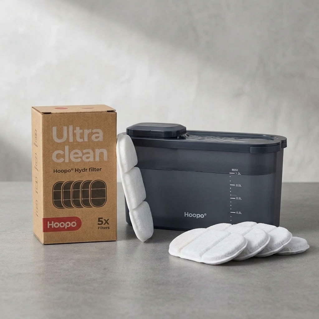 5x Ersatzfilter für Katzen Trinkbrunnen