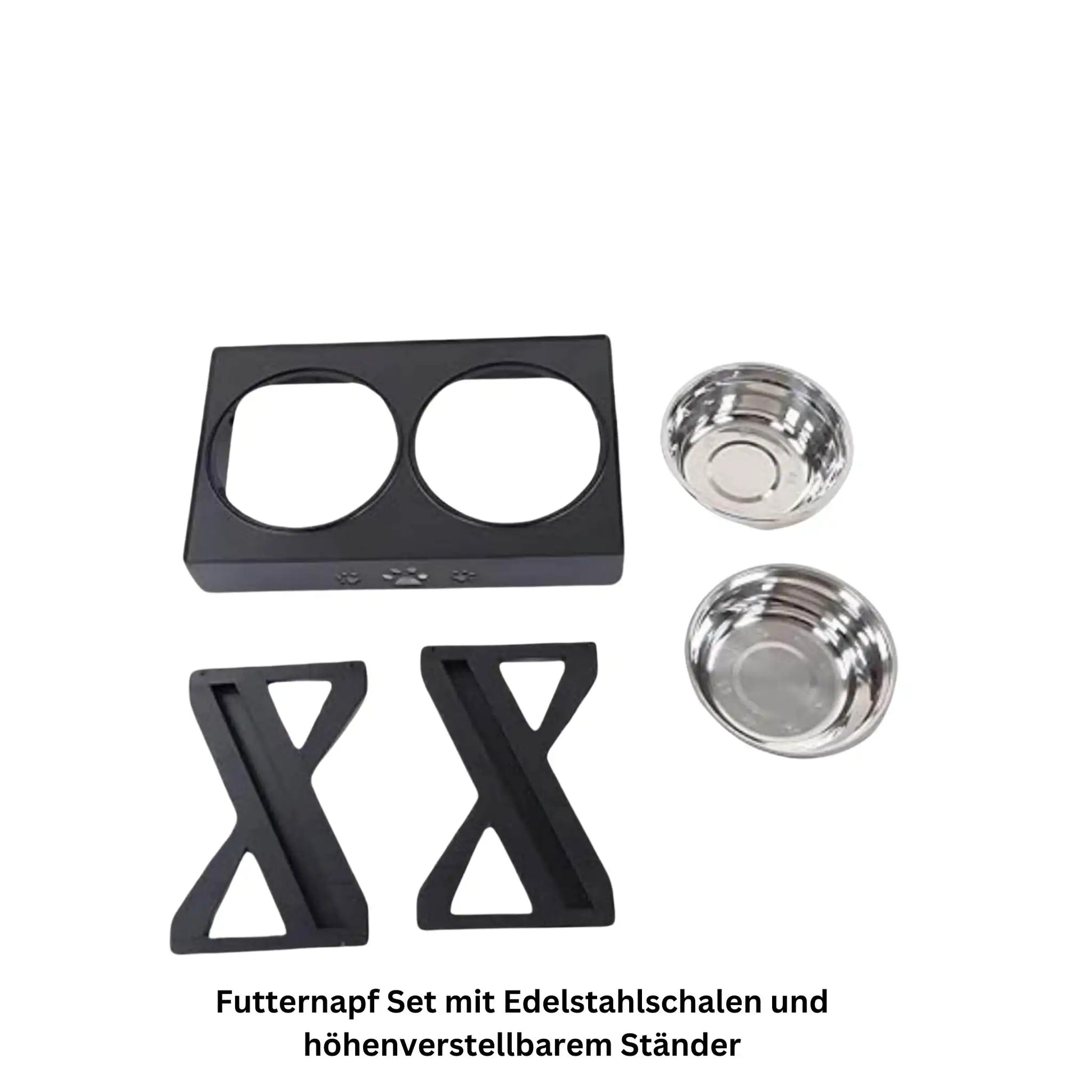 Erhöhter Hundenapf für grosse & kleine Hunde 