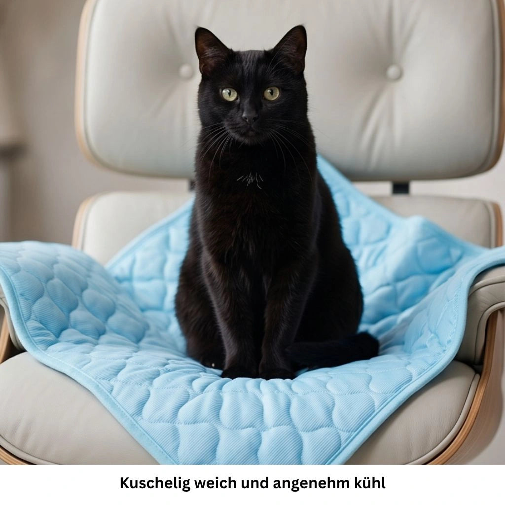 Kühlende Sommerdecke für Hunde und Katzen in voller Ansicht