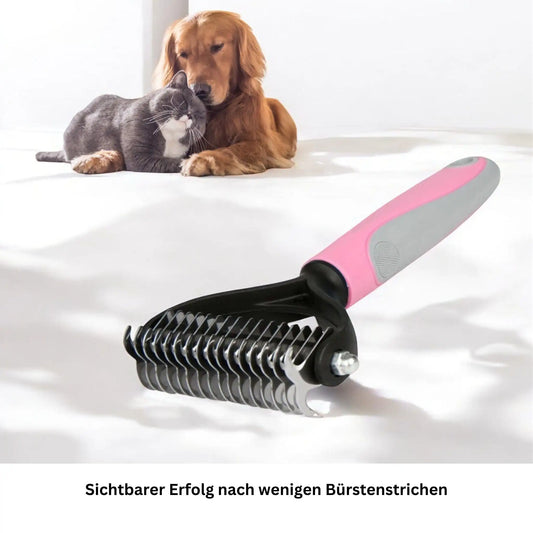 Unterfellbürste für Hunde & Katzen