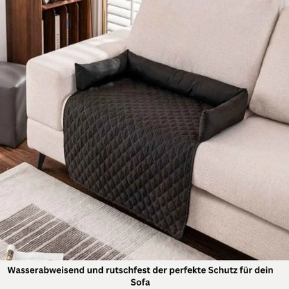 Hundedecke mit Armlehnen – Perfekt fürs Sofa