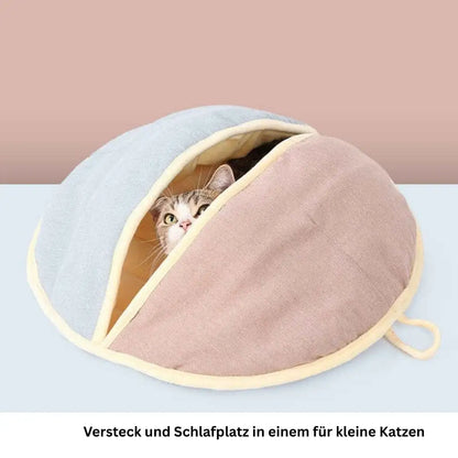 Wärmender Katzenschlafsack - Farbe: Rosa blau 55x60 cm - 1 von wisheum.ch