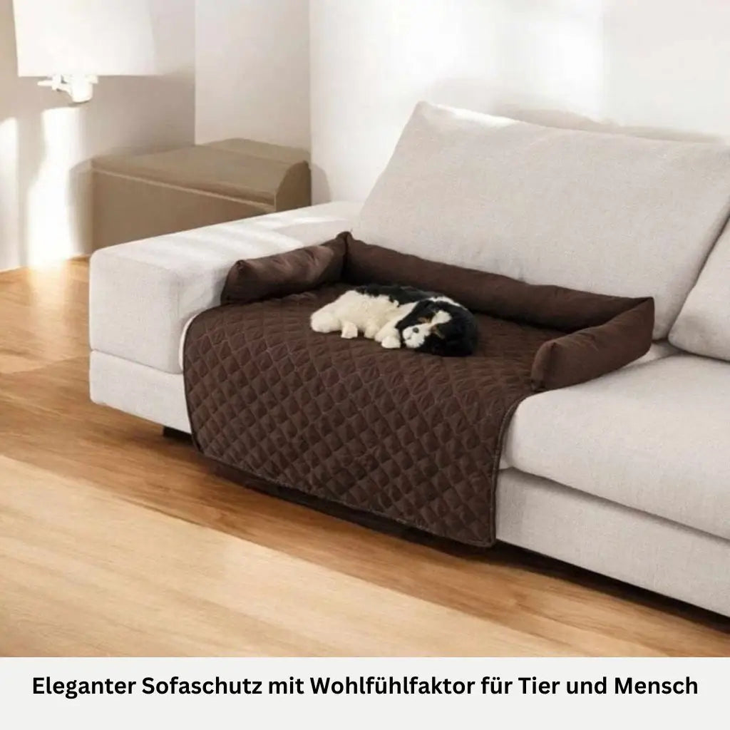 Hundedecke mit Armlehnen – Perfekt fürs Sofa