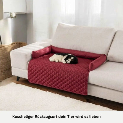 Hundedecke mit Armlehnen – Perfekt fürs Sofa
