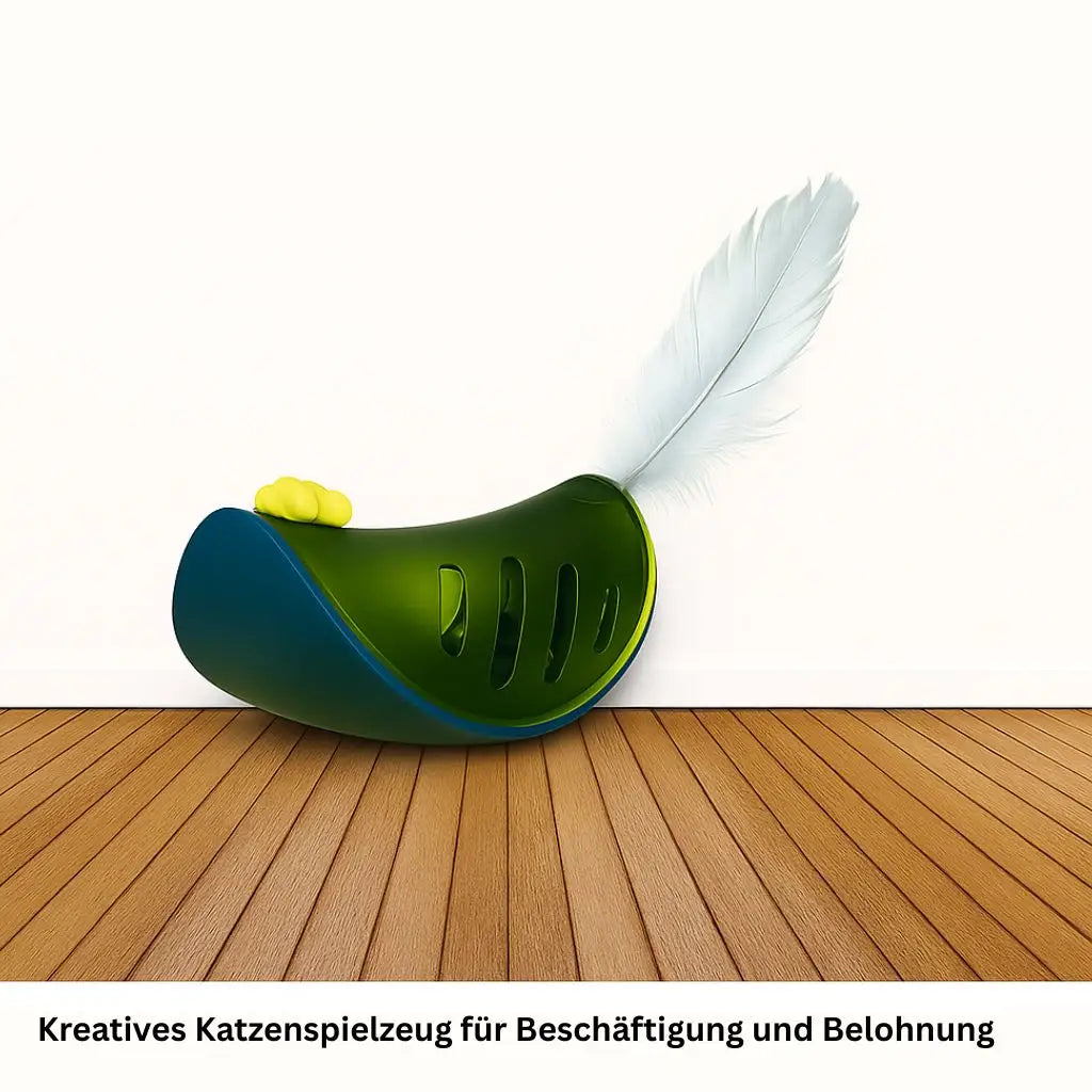 Snack-Spielzeug für Katzen – Interaktiver Vogel